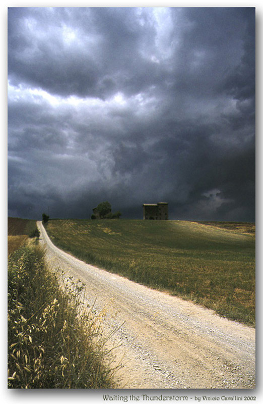 waiting the thunderstorm